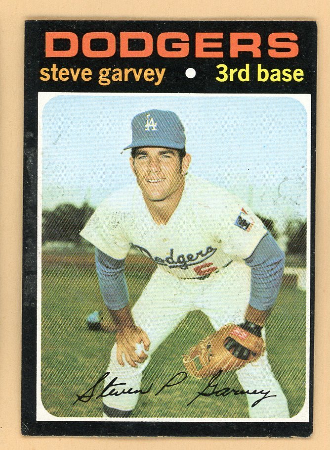 1971 Topps Baseball #341 Steve Garvey Dodgers EX-MT 566398