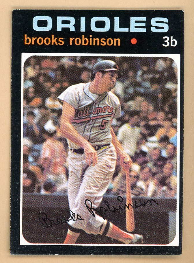 1971 Topps Baseball #300 Brooks Robinson Orioles NR-MT 566402