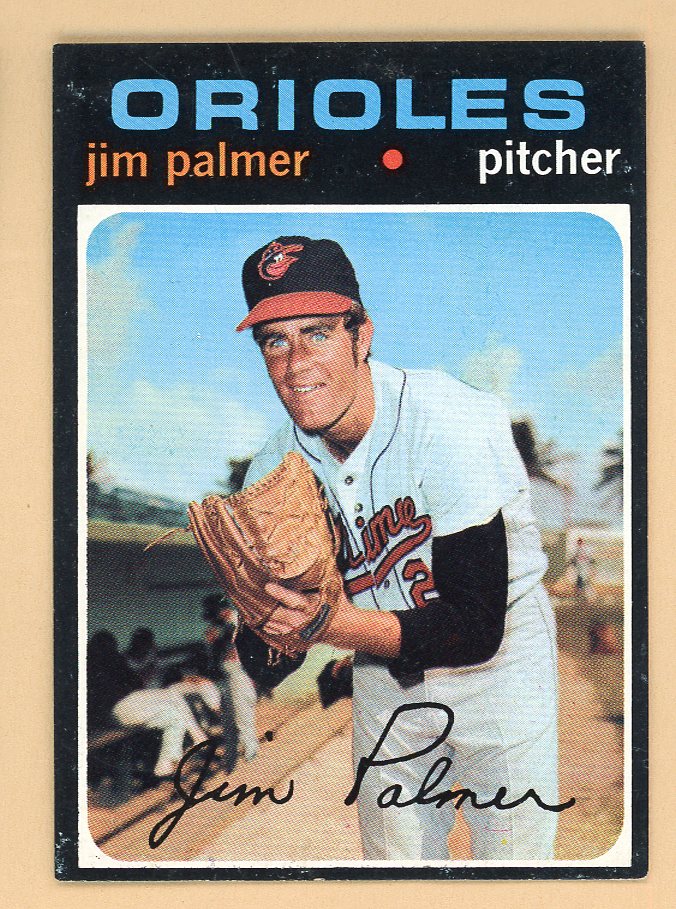1971 Topps Baseball #570 Jim Palmer Orioles EX-MT 566404