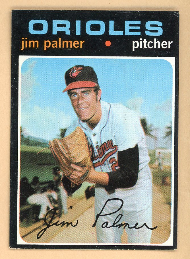 1971 Topps Baseball #570 Jim Palmer Orioles VG-EX 566405