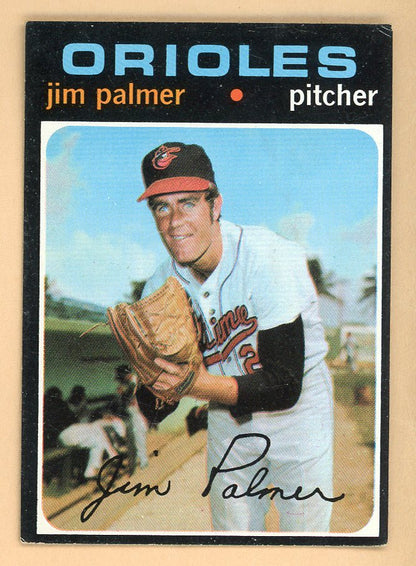 1971 Topps Baseball #570 Jim Palmer Orioles VG-EX 566405