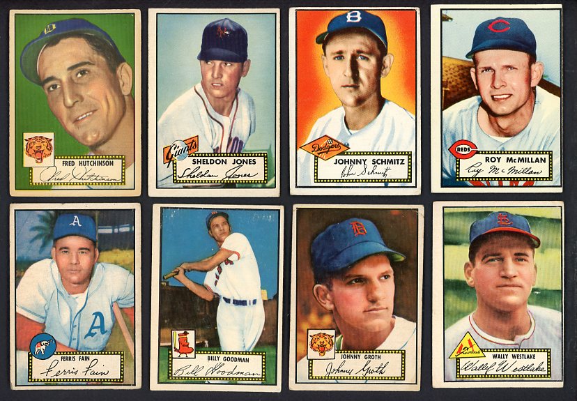 1952 Topps Set Lot 32 Diff VG/VG-EX Hutchinson Noren 566430