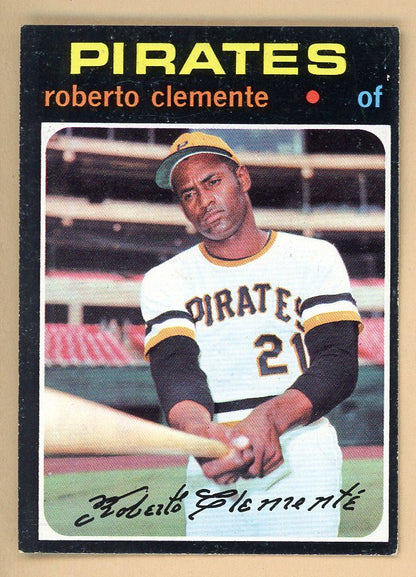1971 Topps Baseball #630 Roberto Clemente Pirates EX-MT 566441