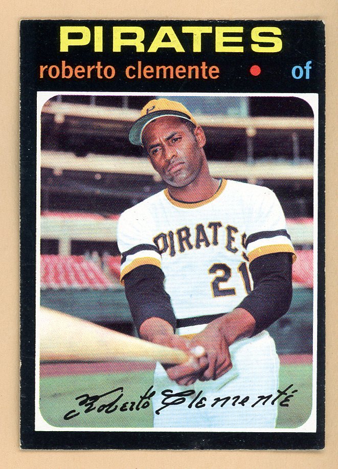 1971 Topps Baseball #630 Roberto Clemente Pirates EX-MT 566446