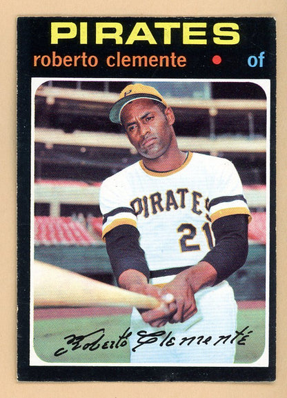 1971 Topps Baseball #630 Roberto Clemente Pirates EX-MT 566446