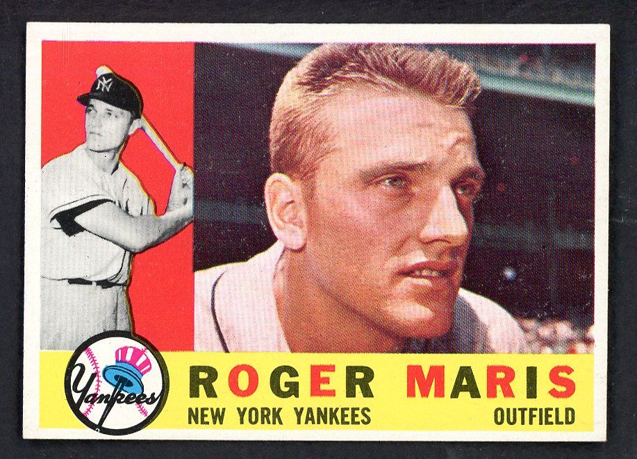 1960 Topps Baseball #377 Roger Maris Yankees NR-MT 566459