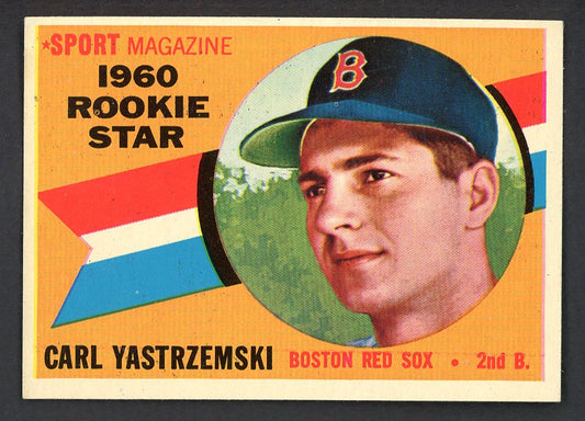 1960 Topps Baseball #148 Carl Yastrzemski Red Sox EX-MT 566462
