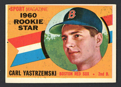 1960 Topps Baseball #148 Carl Yastrzemski Red Sox VG-EX 566463