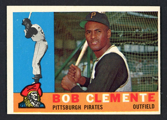 1960 Topps Baseball #326 Roberto Clemente Pirates EX-MT 566466