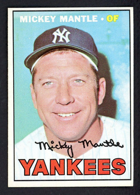 1967 Topps Baseball #150 Mickey Mantle Yankees EX-MT 566473