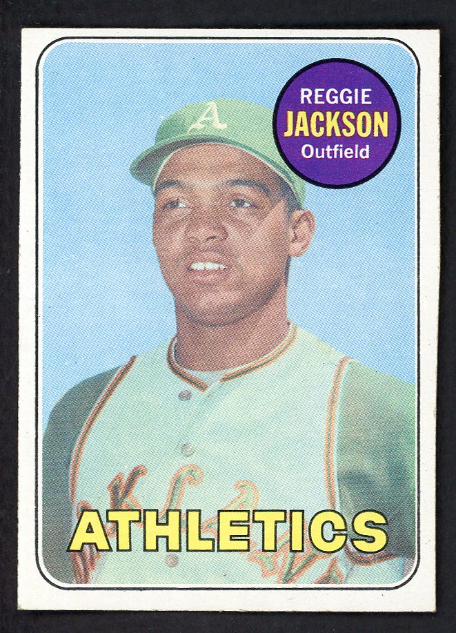 1969 Topps Baseball #260 Reggie Jackson A's NR-MT 566489