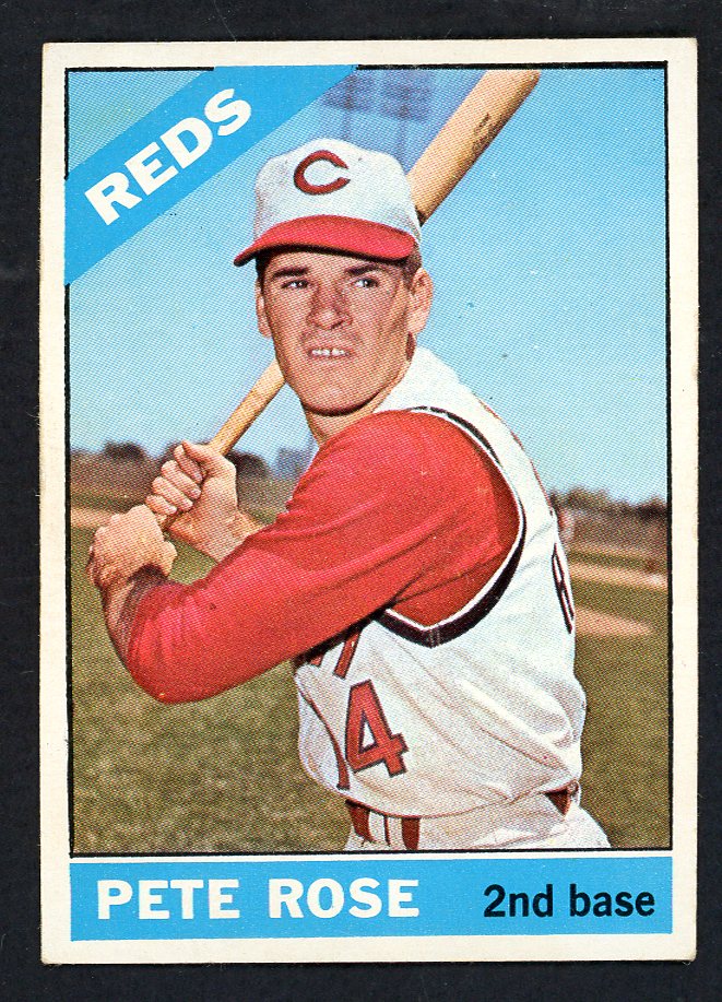 1966 Topps Baseball #30 Pete Rose Reds NR-MT 566496