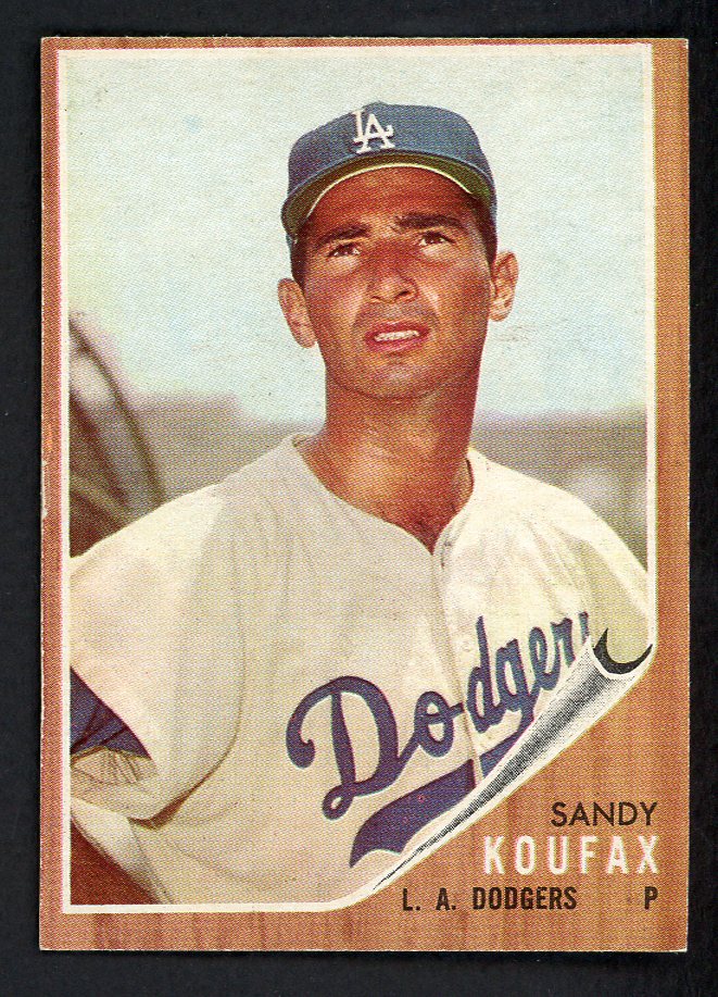 1962 Topps Baseball #5 Sandy Koufax Dodgers EX-MT 566503