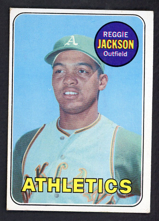 1969 Topps Baseball #260 Reggie Jackson A's VG-EX 566515