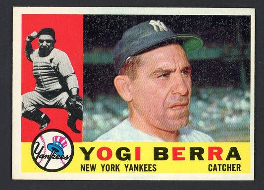 1960 Topps Baseball #480 Yogi Berra Yankees EX-MT 566538