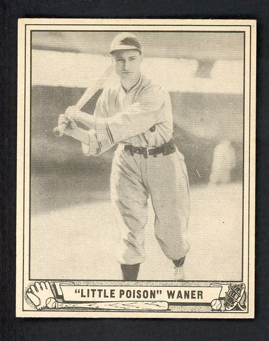 1940 Play Ball #105 Lloyd Waner Pirates EX-MT/NR-MT 566543
