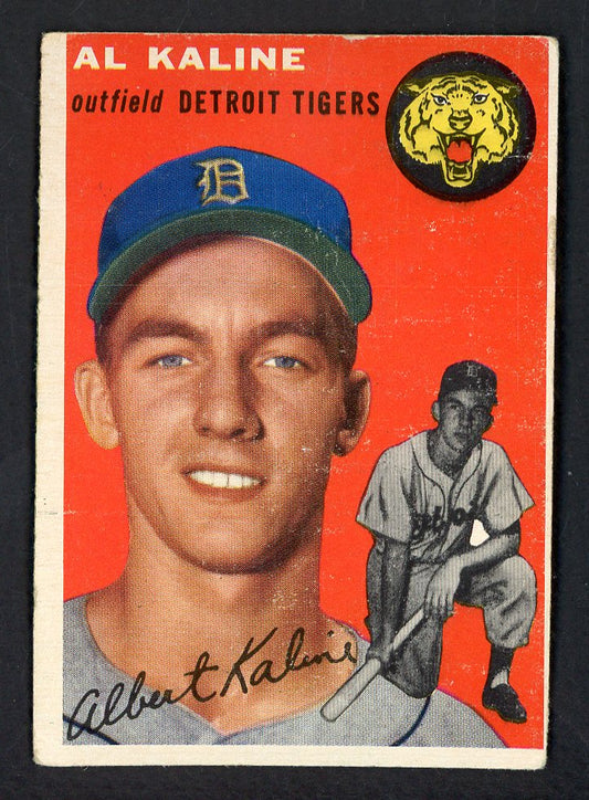 1954 Topps Baseball #201 Al Kaline Tigers GD-VG 566559