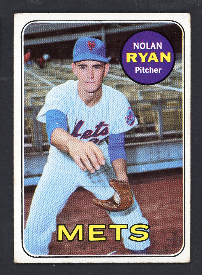 1969 Topps Baseball #533 Nolan Ryan Mets VG 566563