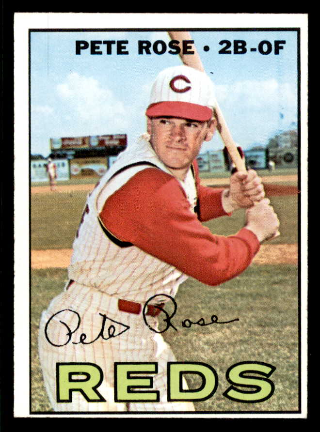 1967 Topps Baseball #430 Pete Rose Reds EX-MT 566568