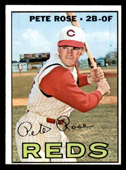 1967 Topps Baseball #430 Pete Rose Reds EX-MT 566568