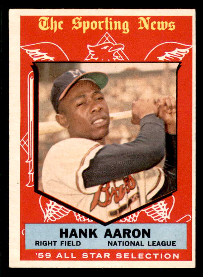 1959 Topps Baseball #561 Hank Aaron A.S. Braves EX-MT 566577
