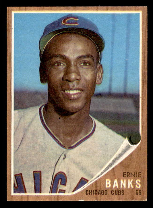 1962 Topps Baseball #025 Ernie Banks Cubs NR-MT 566585