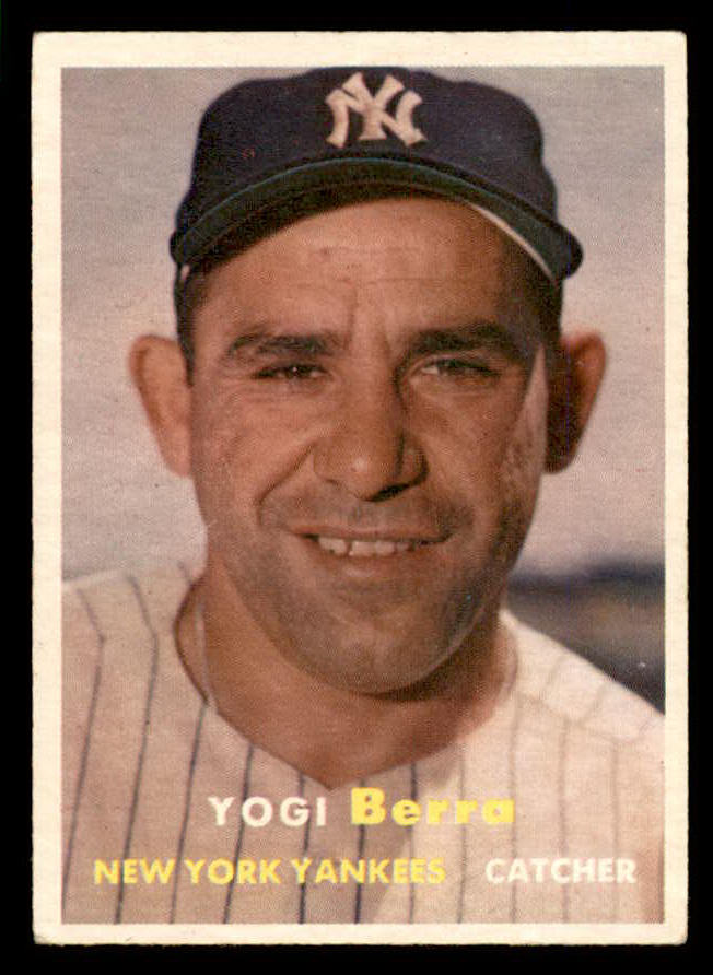 1957 Topps Baseball #2 Yogi Berra Yankees VG-EX 566586