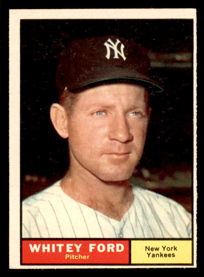1961 Topps Baseball #160 Whitey Ford Yankees VG-EX 566593