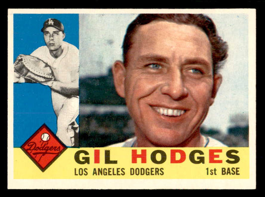 1960 Topps Baseball #295 Gil Hodges Dodgers NR-MT 566597