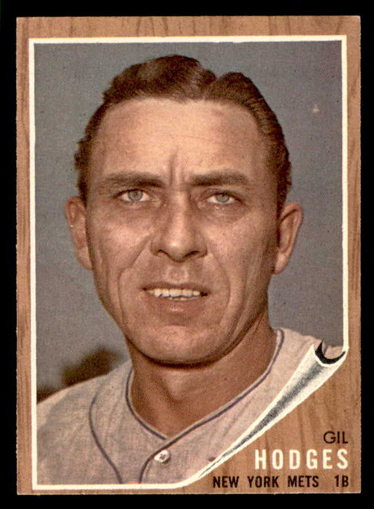 1962 Topps Baseball #085 Gil Hodges Mets NR-MT 566598