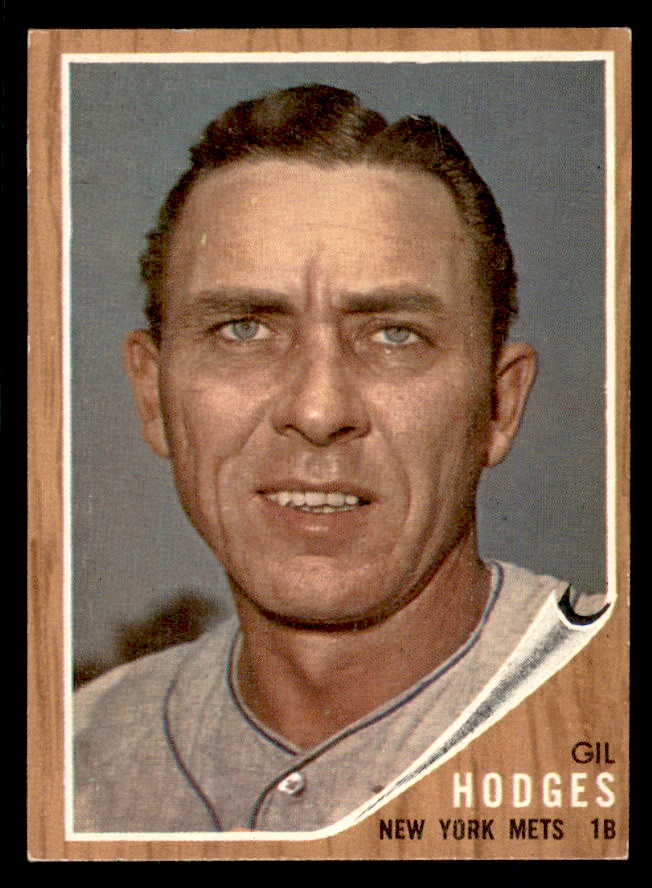 1962 Topps Baseball #85 Gil Hodges Mets EX-MT 566599