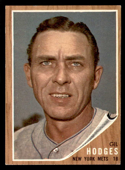 1962 Topps Baseball #85 Gil Hodges Mets EX-MT 566599