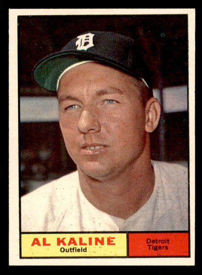 1961 Topps Baseball #429 Al Kaline Tigers EX-MT 566602