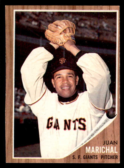 1962 Topps Baseball #505 Juan Marichal Giants EX-MT 566610