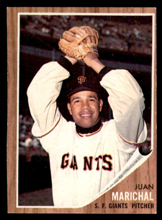 1962 Topps Baseball #505 Juan Marichal Giants EX-MT 566610