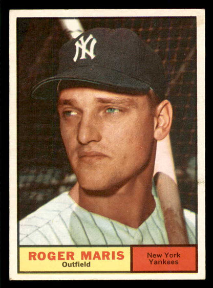 1961 Topps Baseball #2 Roger Maris Yankees EX-MT 566616
