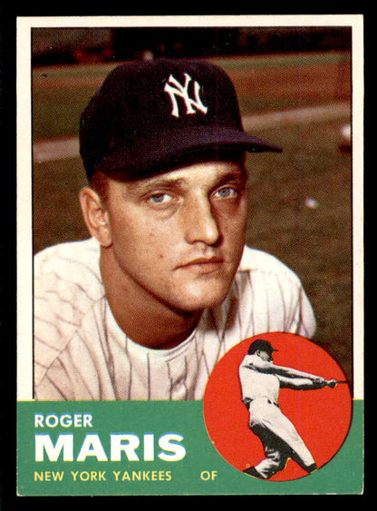 1963 Topps Baseball #120 Roger Maris Yankees EX-MT 566617