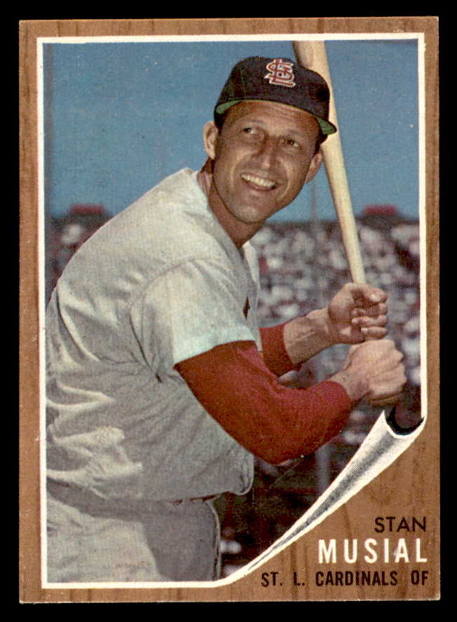 1962 Topps Baseball #050 Stan Musial Cardinals NR-MT 566628