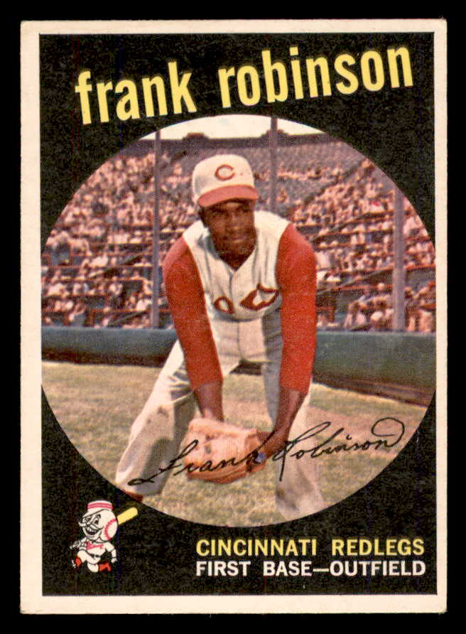 1959 Topps Baseball #435 Frank Robinson Reds EX-MT 566630