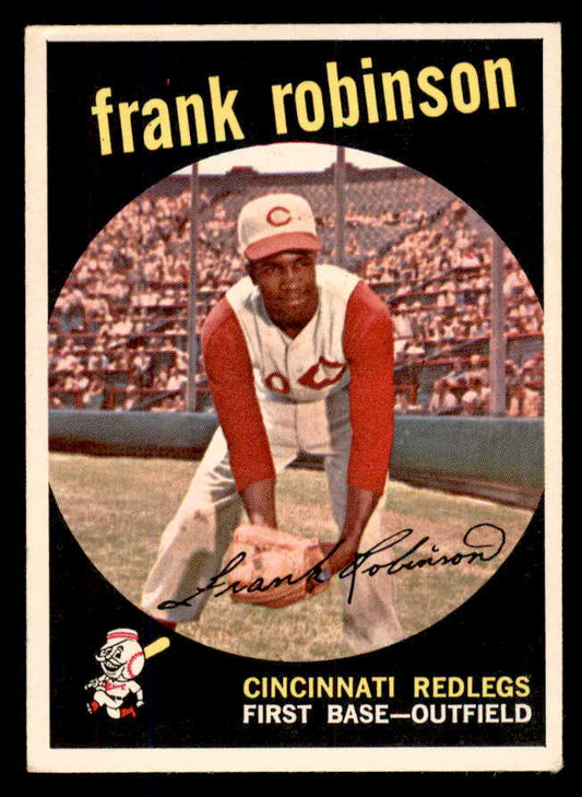 1959 Topps Baseball #435 Frank Robinson Reds EX 566631