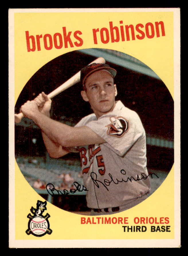 1959 Topps Baseball #439 Brooks Robinson Orioles VG-EX 566636