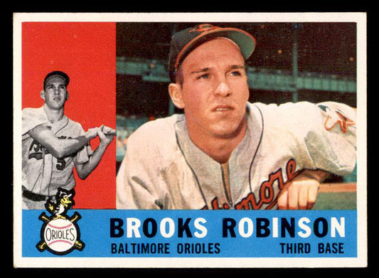 1960 Topps Baseball #028 Brooks Robinson Orioles EX+/EX-MT 566637