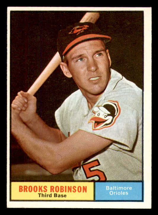 1961 Topps Baseball #010 Brooks Robinson Orioles NR-MT 566638