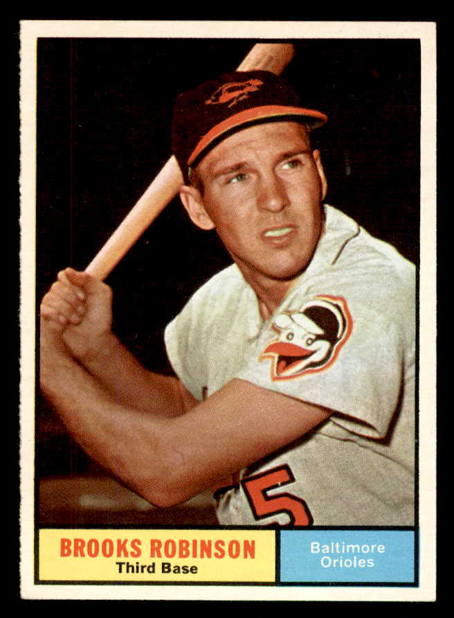 1961 Topps Baseball #10 Brooks Robinson Orioles NR-MT 566639
