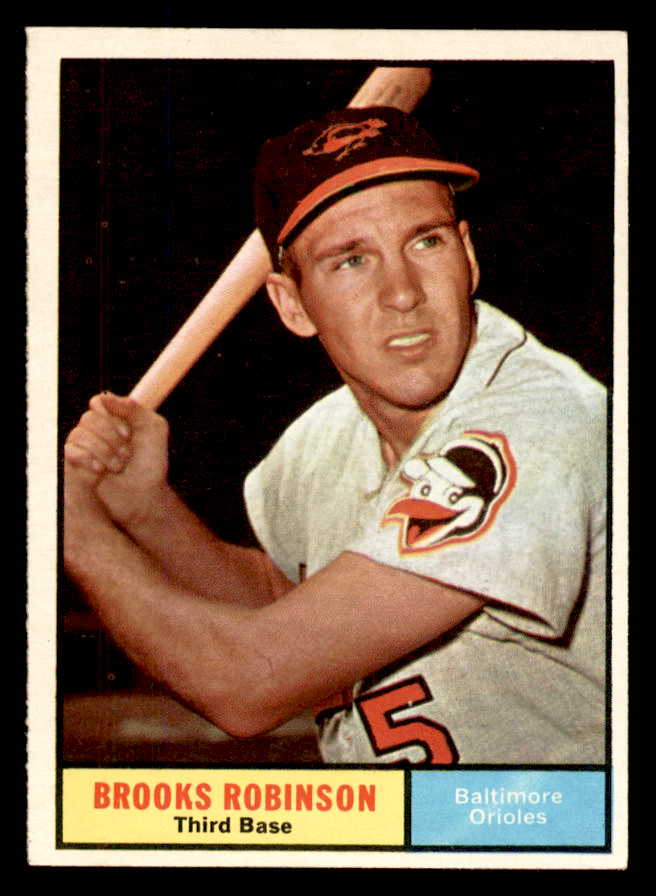 1961 Topps Baseball #10 Brooks Robinson Orioles EX-MT 566640
