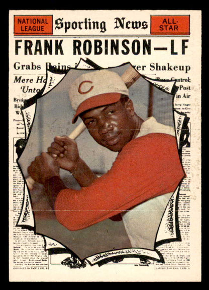 1961 Topps Baseball #581 Frank Robinson A.S. Reds NR-MT 566643