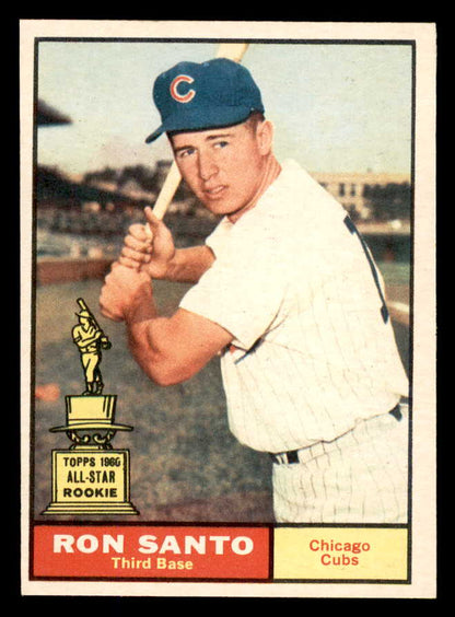 1961 Topps Baseball #35 Ron Santo Cubs NR-MT 566644