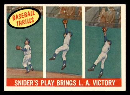 1959 Topps Baseball #468 Duke Snider IA Dodgers EX-MT 566645
