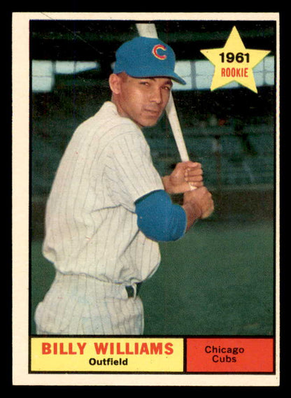 1961 Topps Baseball #141 Billy Williams Cubs EX-MT 566652