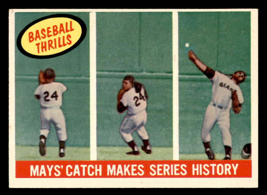 1959 Topps Baseball #464 Willie Mays IA Giants EX+/EX-MT 566660